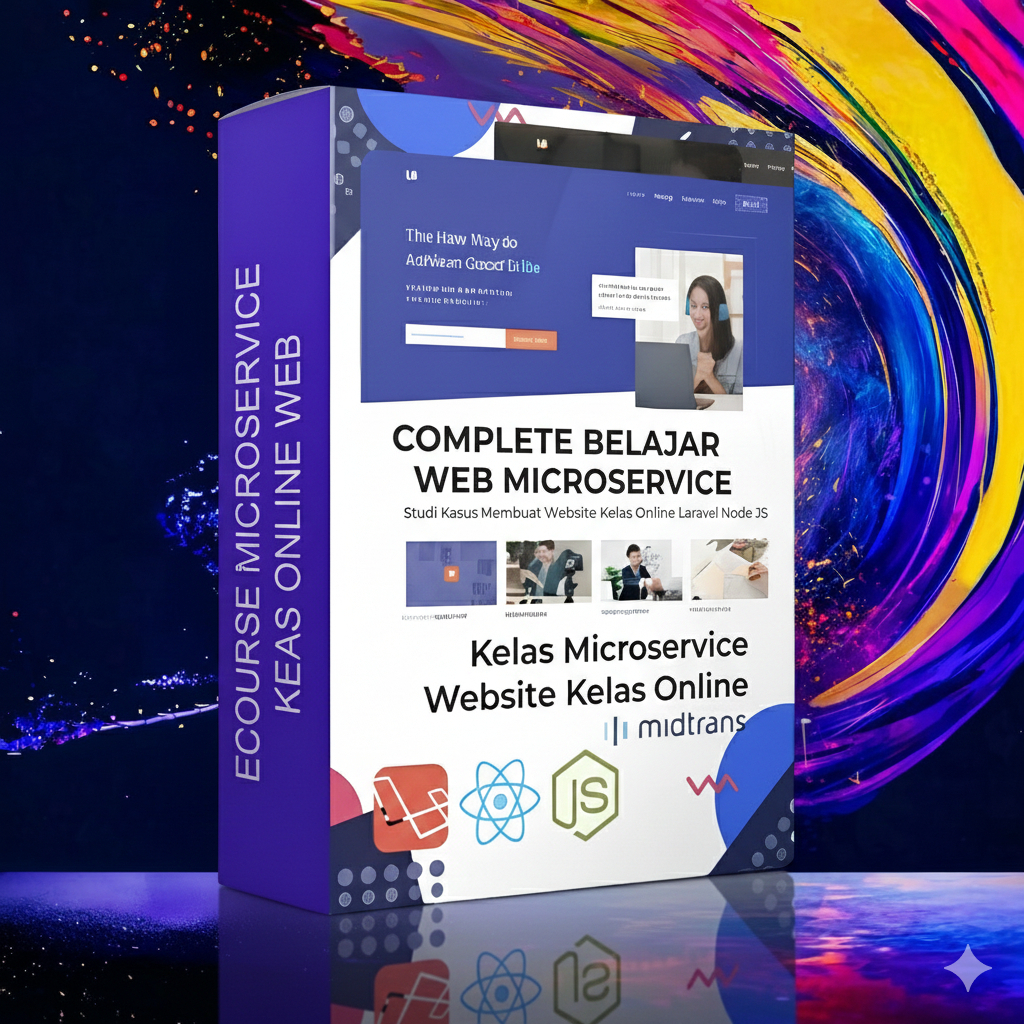 COMPLETE BELAJAR WEB MICROSERVICE Studi Kasus Membuat Website Kelas Online Laravel Node JS