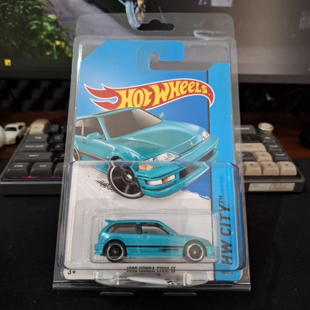 Hot Wheels Civic EF Tosca - HW Civic EF [ FREE PROTEC ]