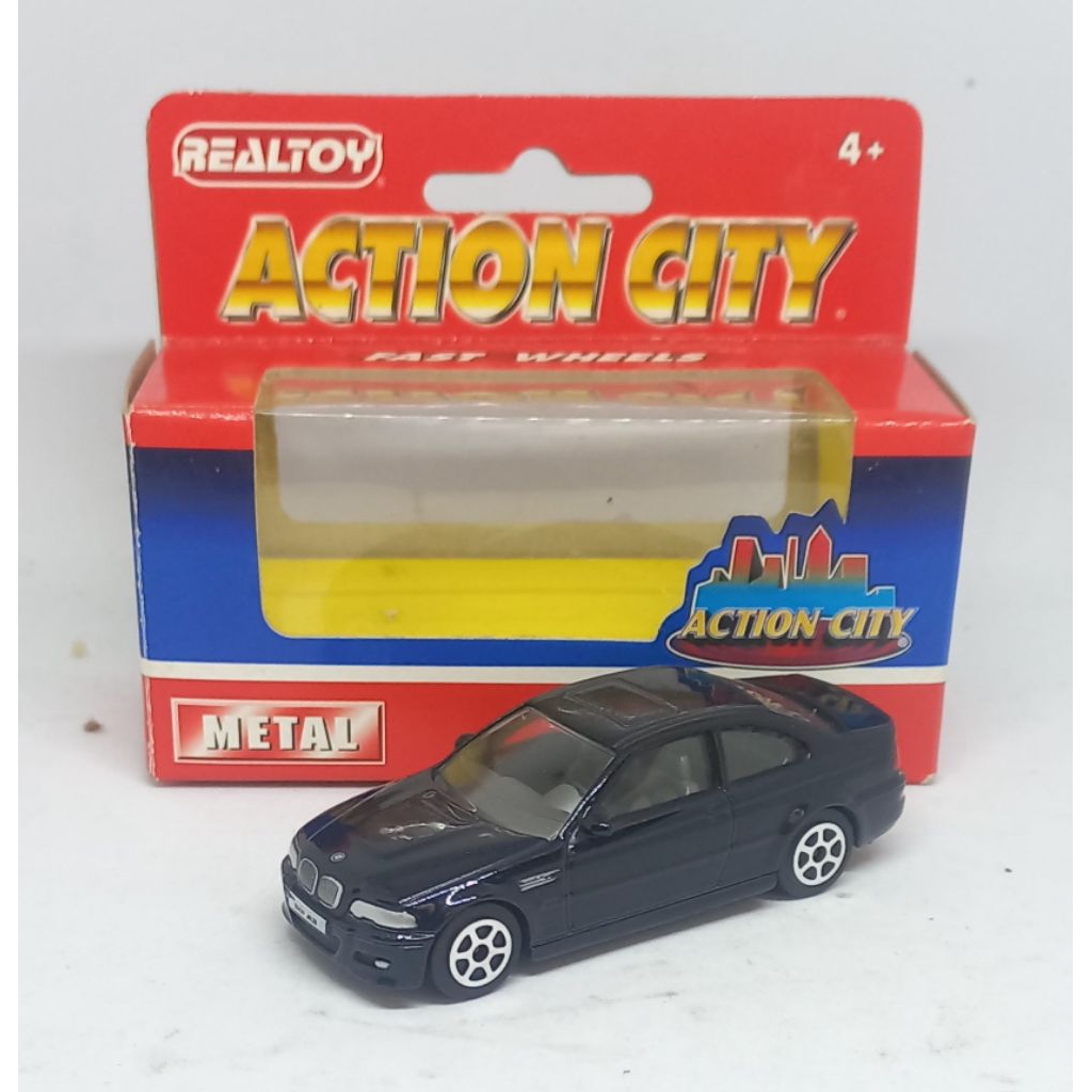 realtoy bmw m3 action city diecast (t)