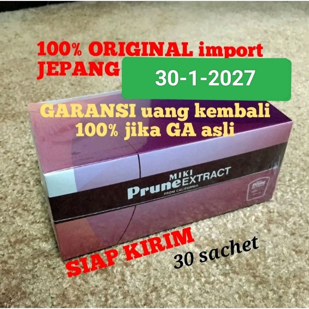 miki prune extract stick 100% original import jepang