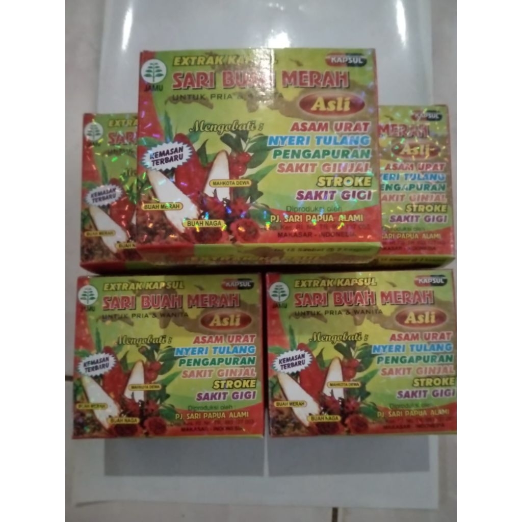 sari buah merah original