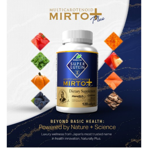 Super Lutein Mirto plus Asli | Suplemen Kesehatan Mata Lutein Zeaxanthin
