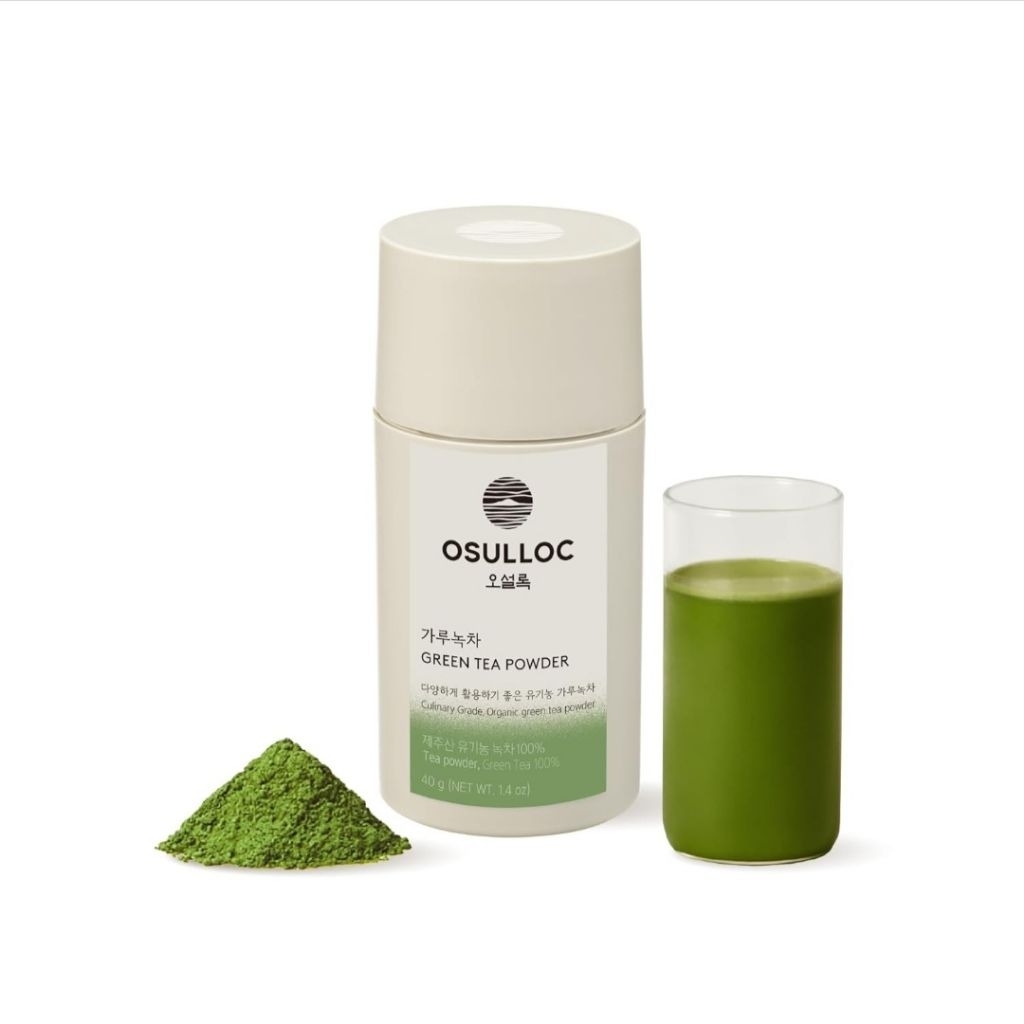 OSULLOC JEJU MATCHA - Culinary Grade Powder 40gr - Original Korea