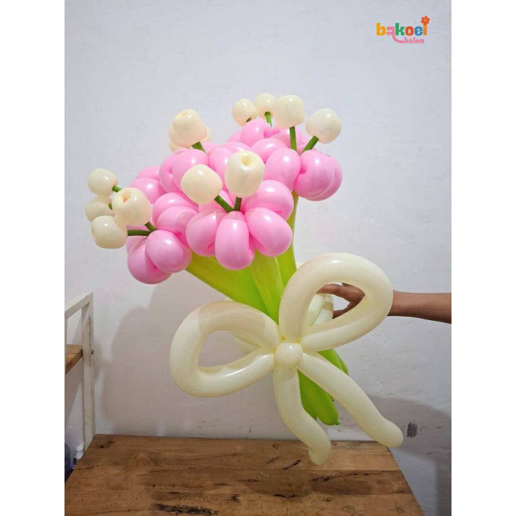 BUKET BALON WISUDA ULANG TAHUN