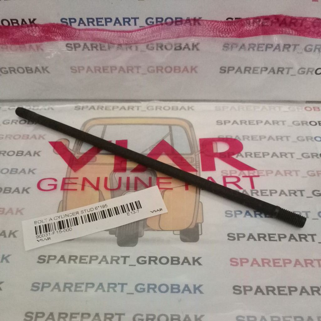 Bolt A Cylinder Stud Baut Ancer Motor Viar Trail 150SF, Original