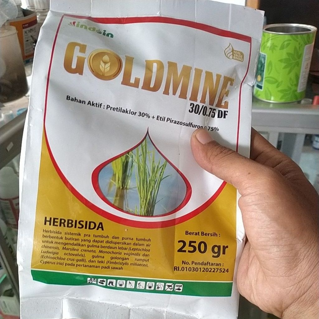 Herbisida Pra Tumbuh dan Purna tumbuh Goldmine