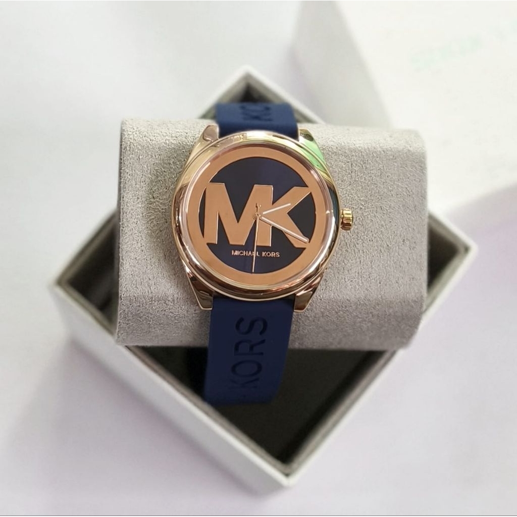 Mk watch MK7140 Jannele Navy Silicone