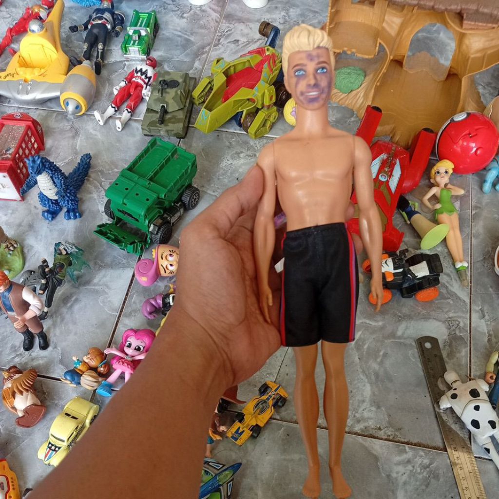 Barbie Ken Body 2016 Kepala 2022 rare