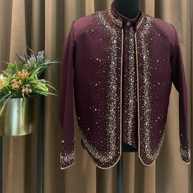 Beskap jawa || beskap solo || beskap pengantin || baju pengantin pria || baju pengantin adat bahan s