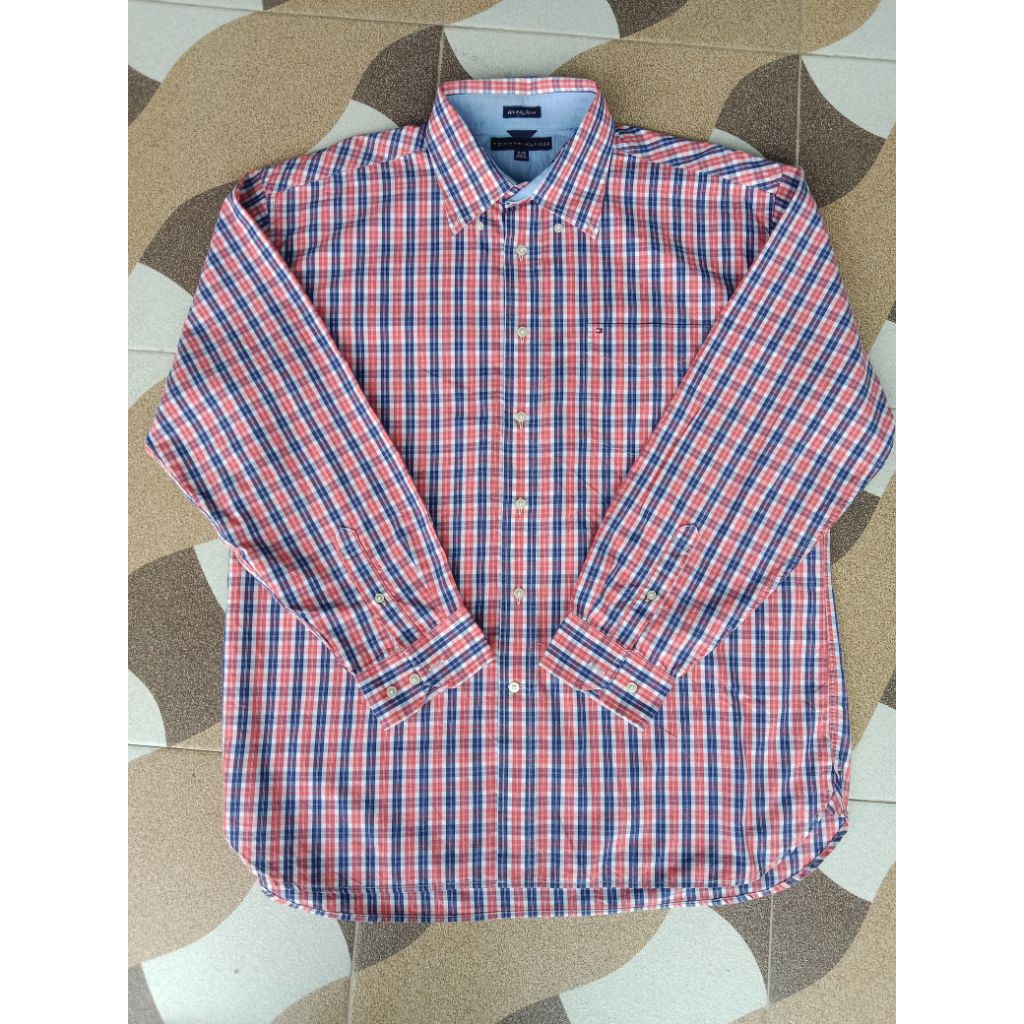 kemeja tommy hilfiger