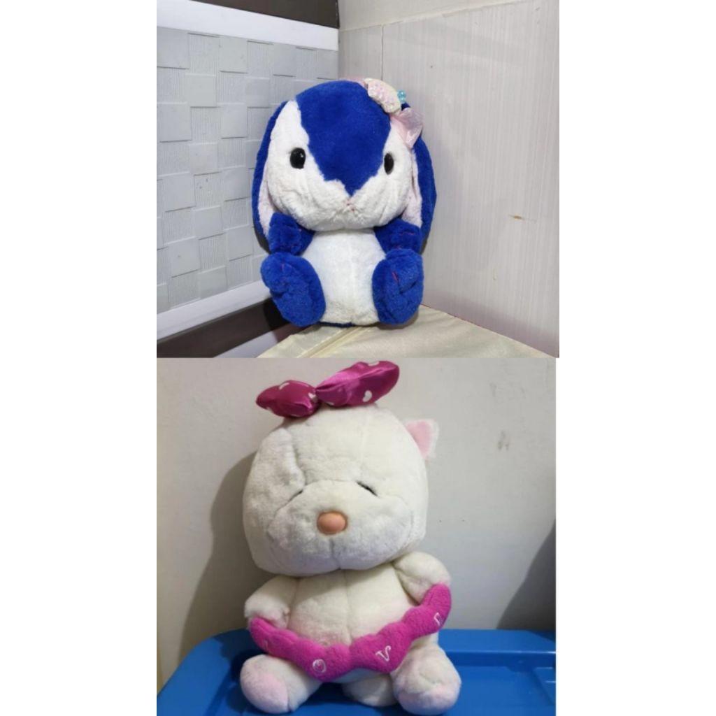 Bundling boneka loopy amuse dan kucing preloved