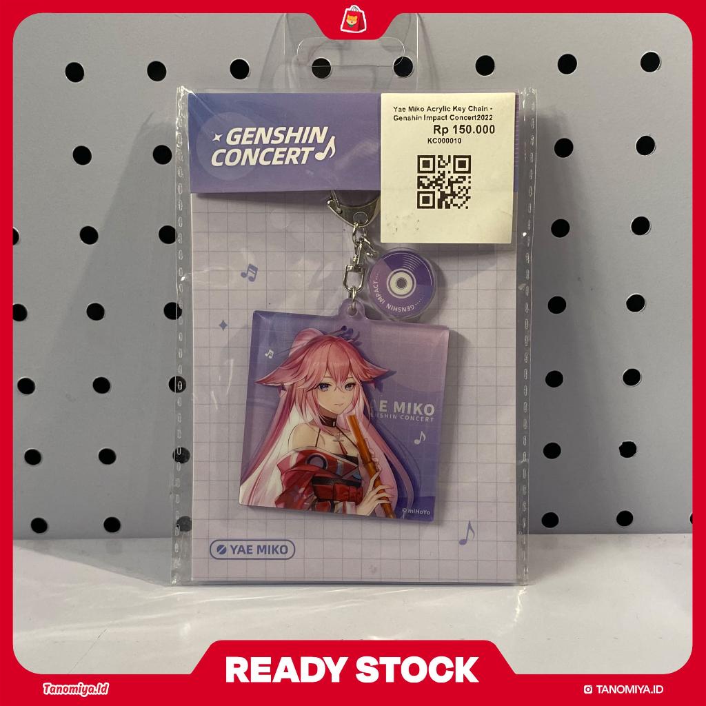 Yae Miko Acrylic Keychain - Genshin Impact Concert 2022