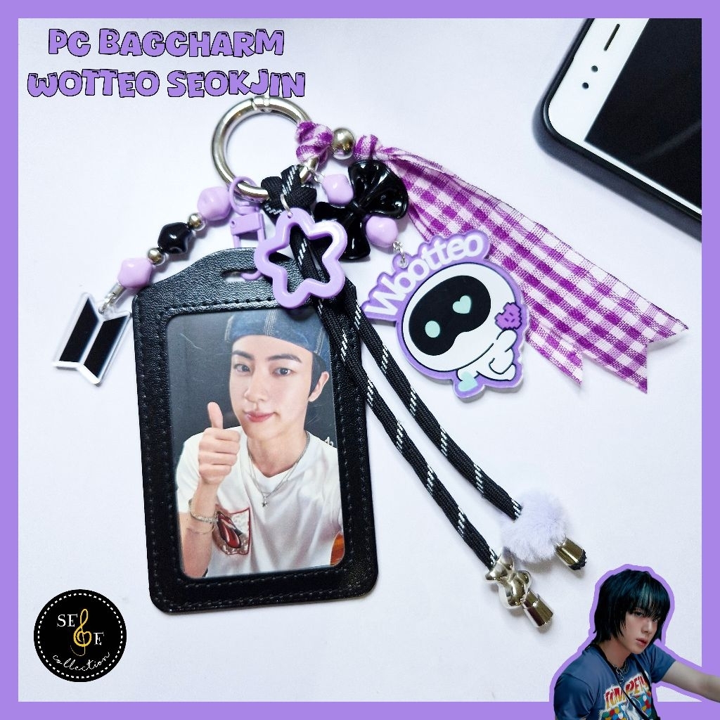 Bagcharm wootteo happy seokjin BTS