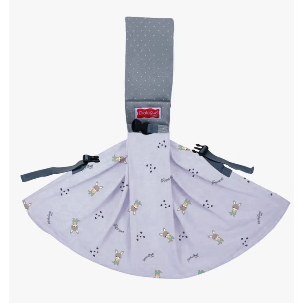 Dialogue Gendongan Kaos All Size 2in1 Motif Print DLG4366 / Gendongan Kaos Samping