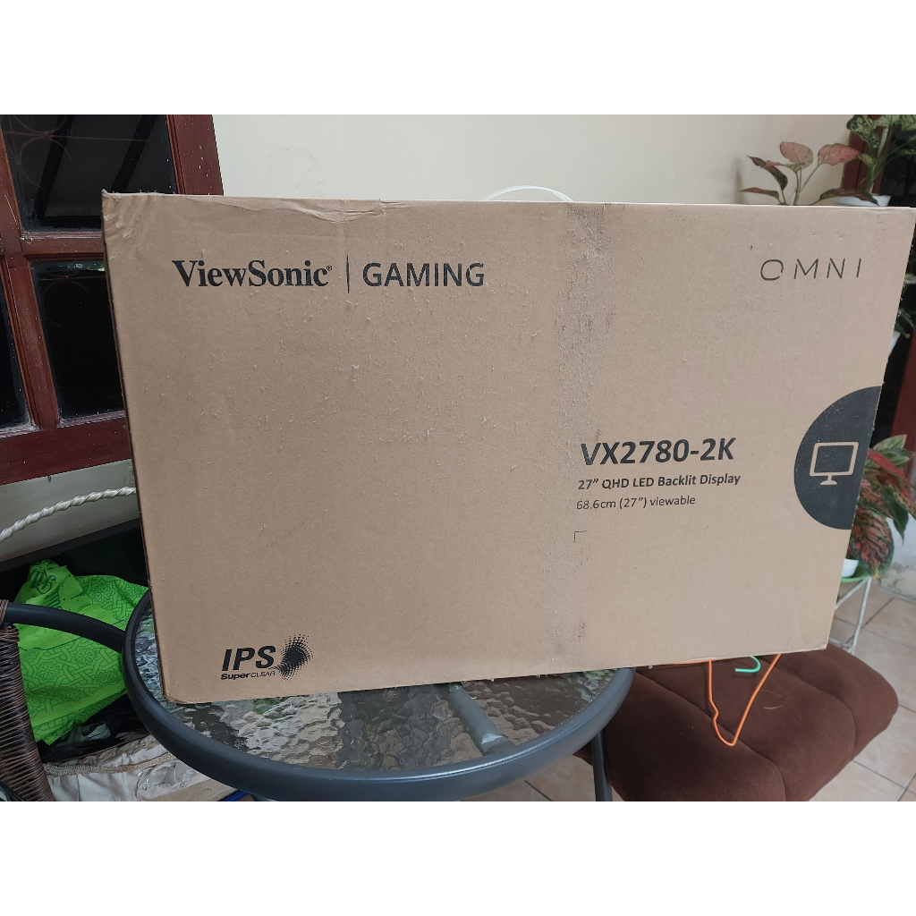 Monitor LED Viewsonic VX2780-2K 27" IPS QHD 1440p 170Hz HDMI DP VESA