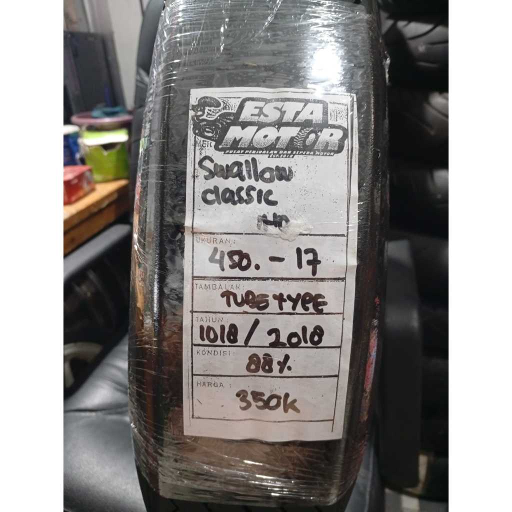 BAN COPOTAN SWALLOW CLASSIC RING 17 UKURAN 4.50 - 17 KODE1018