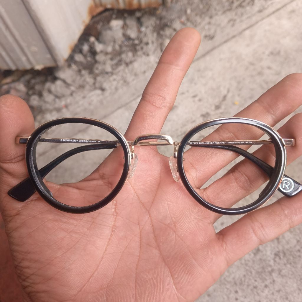 Frame kacamata original *A BATHING APE BA13080 second
