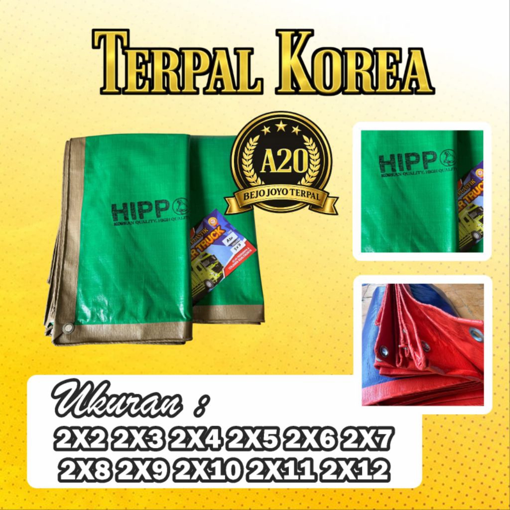 Terpal A20 IJO MAS TERPAL KOREA  premium original impor korea Berkuwalitas Premium awet & tahan lama
