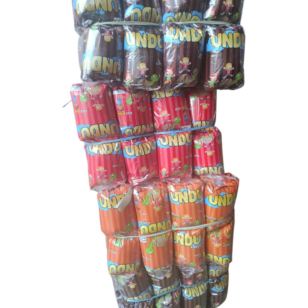 10 pcs Ciki Undu Viral - Snack Berhadiah Uang, Sensasi Rasa Orange