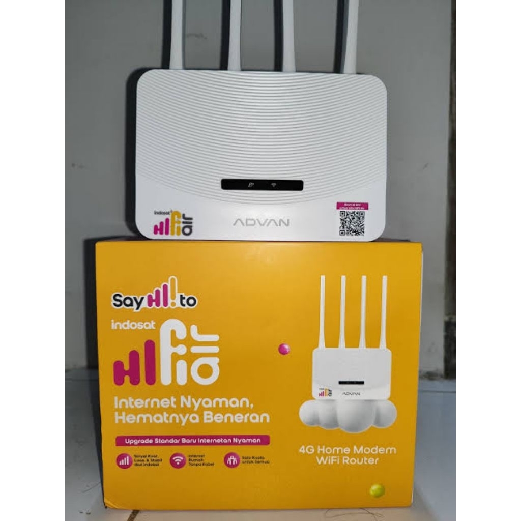 Indosat HiFi Air Advan Wifi Modem 4G LTE 50GB