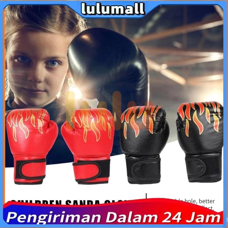 [COD] Sarung Tangan Tinju Anak-anak Sarung Tangan Pelatihan Sanda Kick Punching Fighting Sparring MM