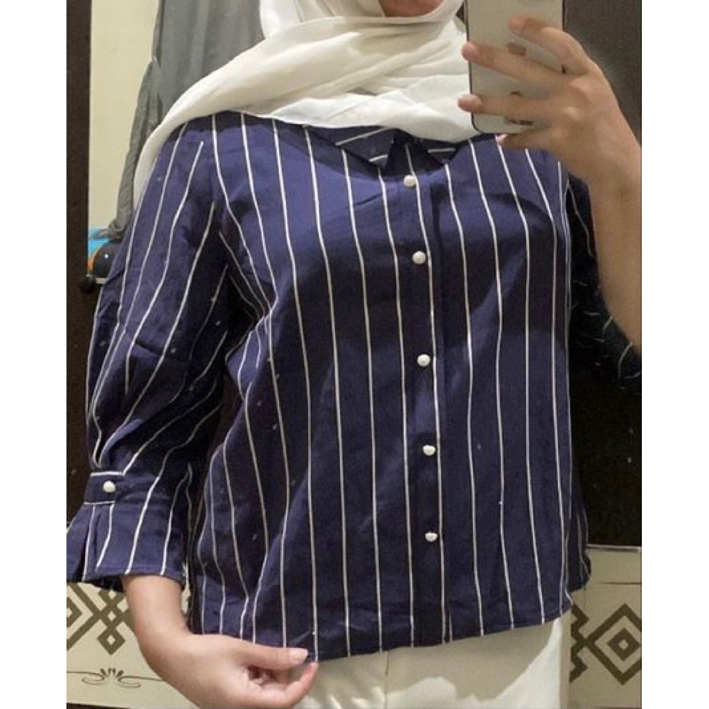 preloved kemeja salur