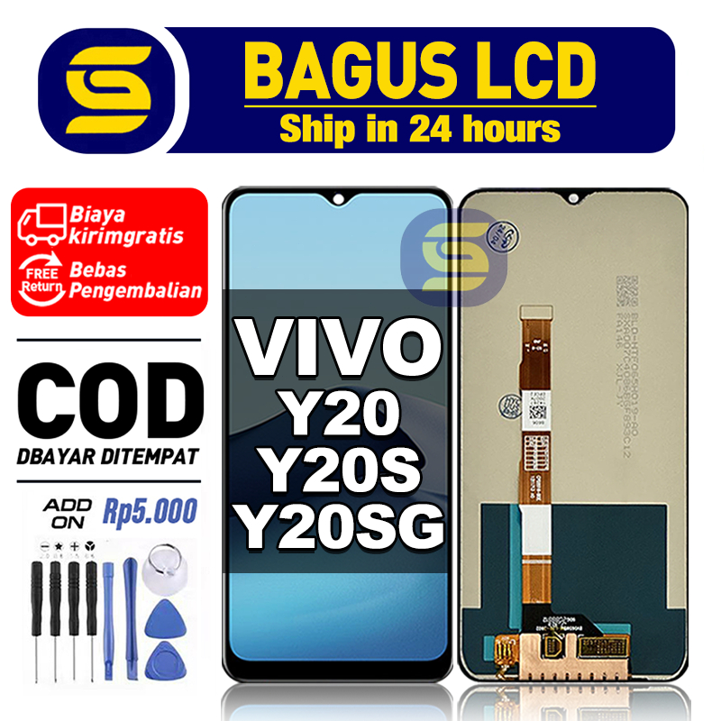 LCD VIVO Y20 - VIVO Y20S - VIVO Y20S G Touchscreen Fullset Compatible For Glass Touch Screen Digitiz