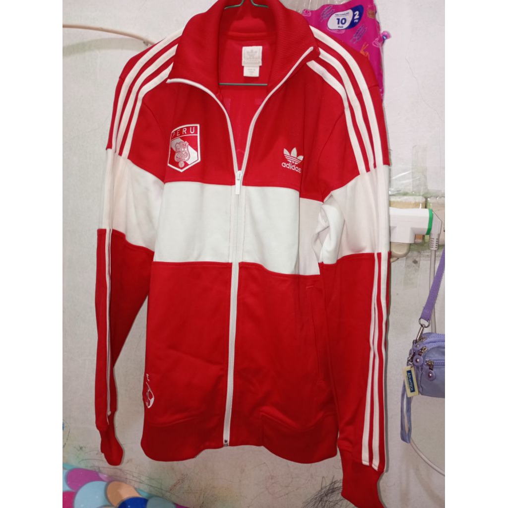 jaket adidas peru football