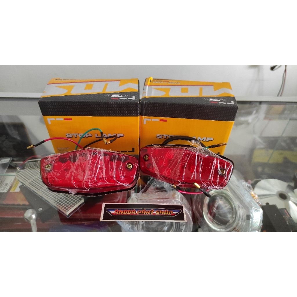 STOPLAMP LAMPU BELAKANG CB100 MODEL BSA LED