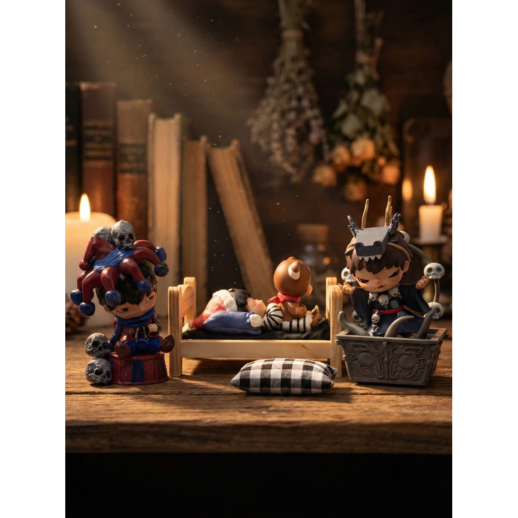 [CUSTOM] POPMART HIRONO Custom Ghost and Witch