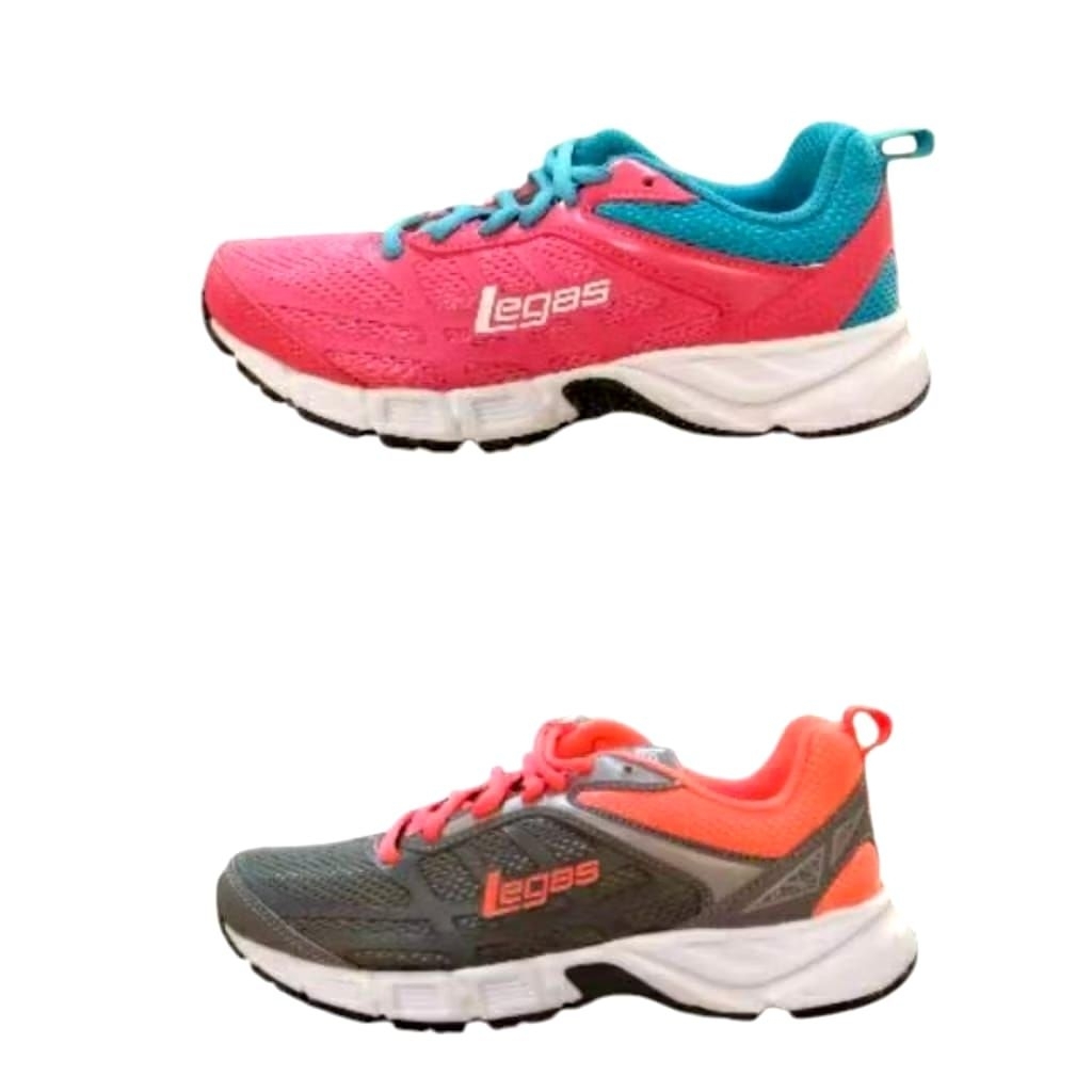 Sepatu League Legas Abu Pink Rapier La W Running Shoes Cewe Olahraga Wanita Original Stok Lama Sale