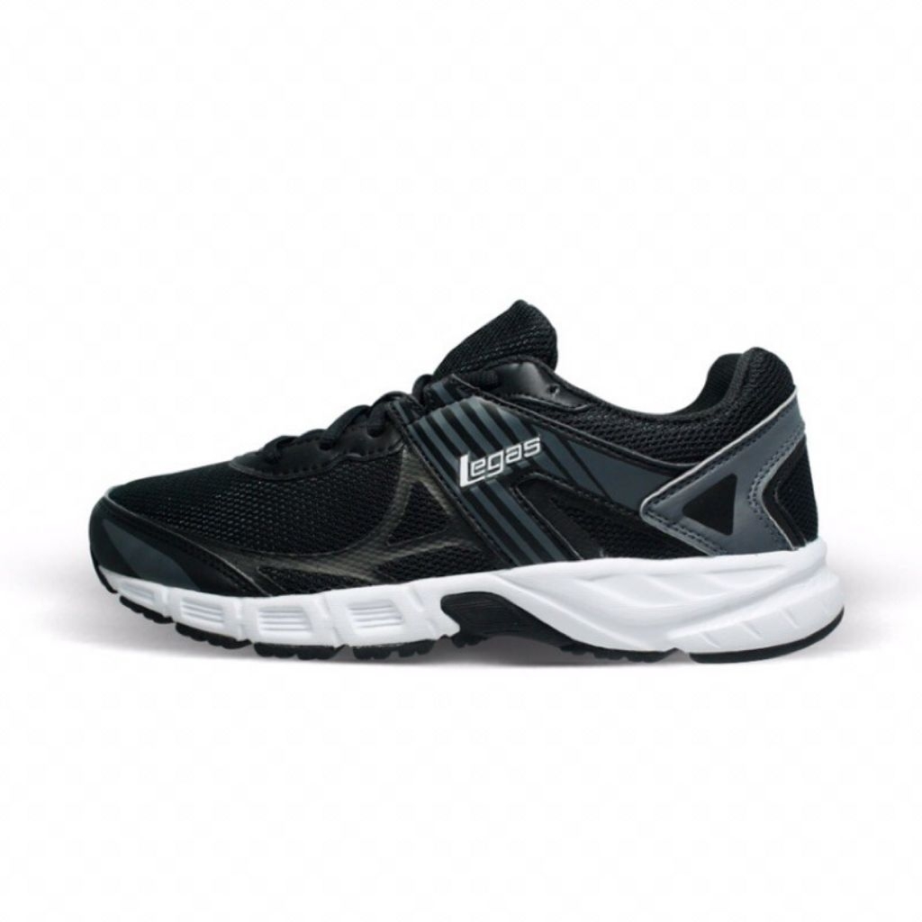 Sepatu League Legas Hitam Iron La M Running Shoes Cowo Olahraga Pria Original