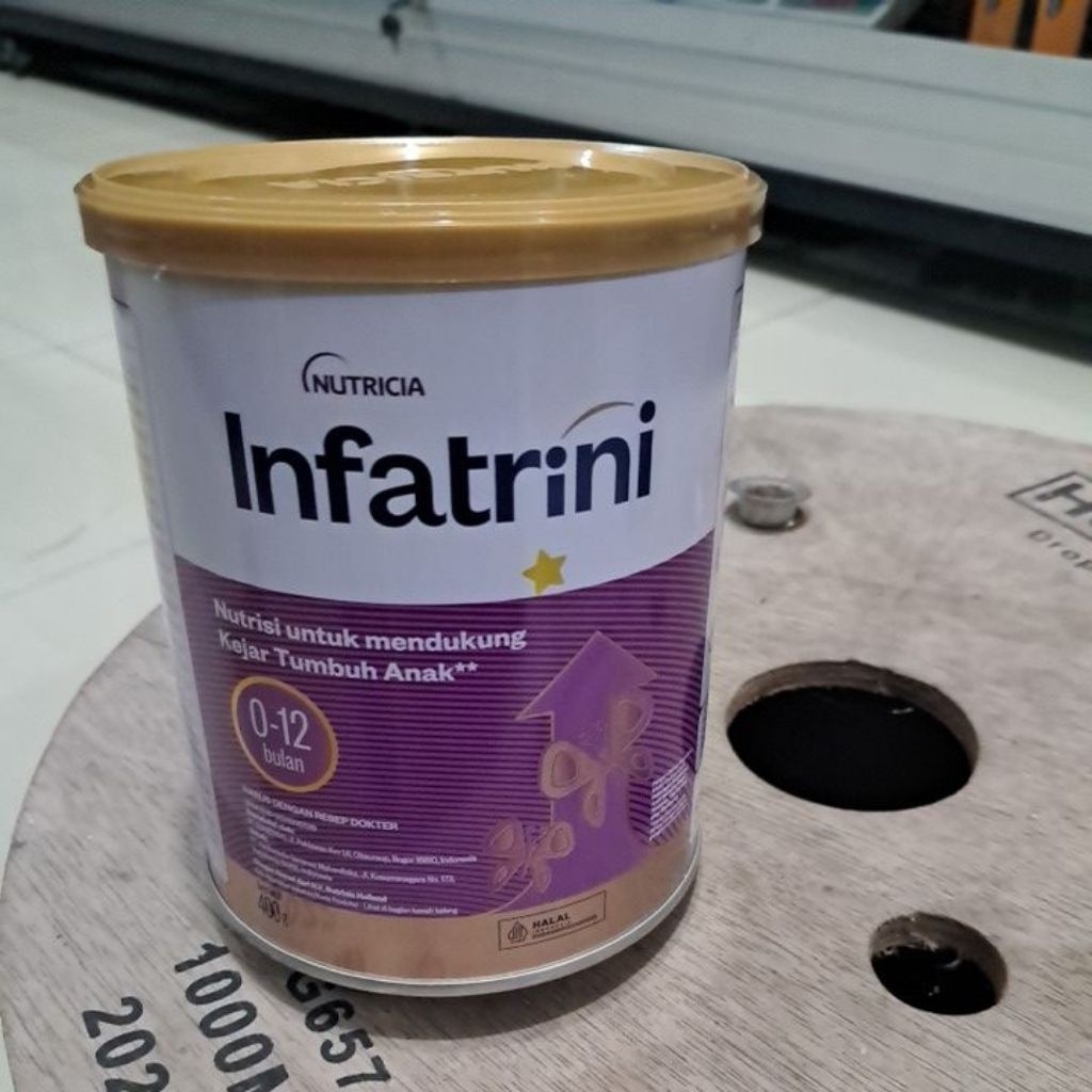 Infatrini Susu Bayi Tinggi Kalori 400g - Dukungan Nutrisi Khusus untuk Bayi 0-12 Bulan
