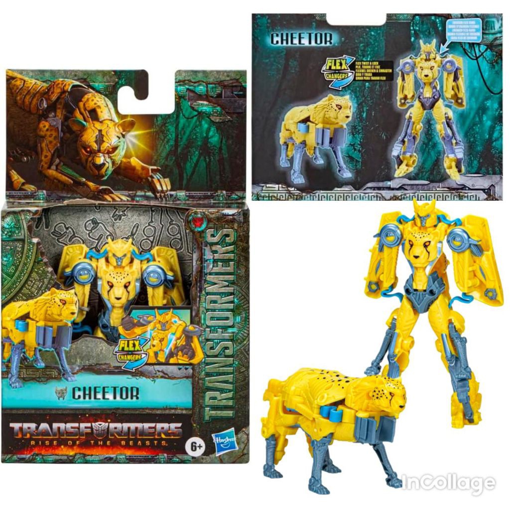 Transformers Rise of The Beasts Cheetor Maximal Cheetah Cat Kucing Beast Animal The Movie Generation
