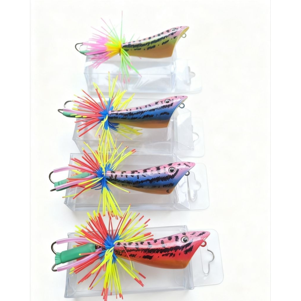 Lure casting Jump Frog Geol Rattle size body 6cm