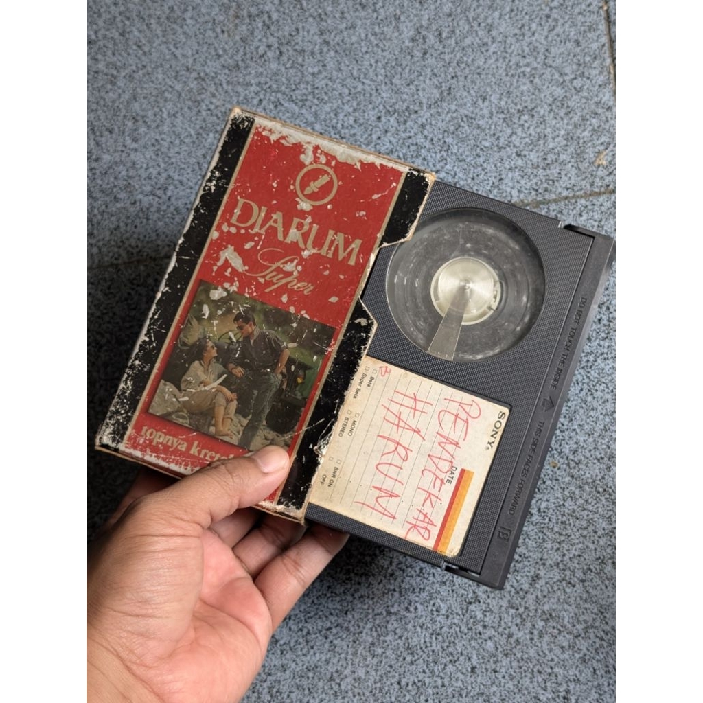1995 Kaset betamax / VHS film pendekar harum