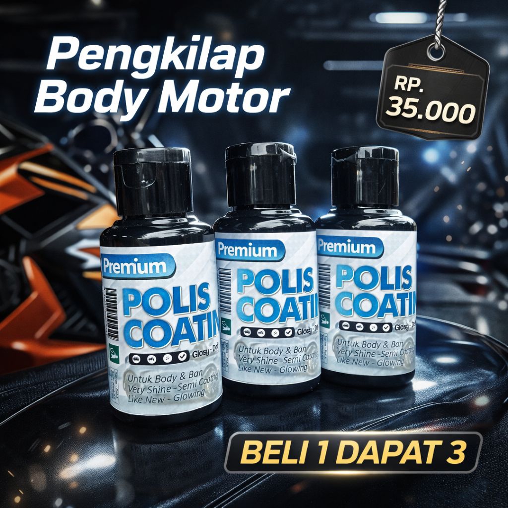 Penghitam body motor permanent