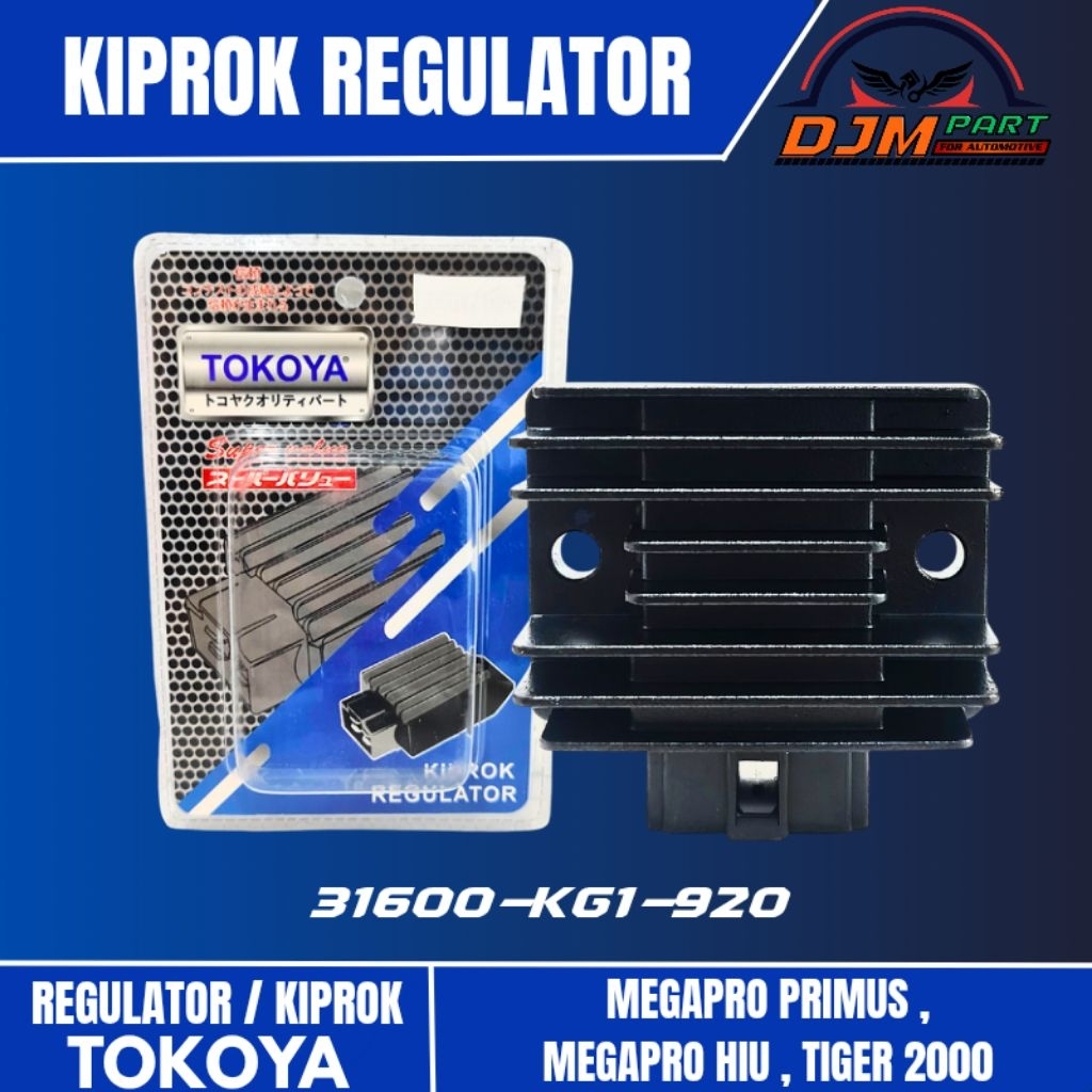 TOKOYA Kiprok Regulator Megapro Primus Tiger 2000 KG1 Original