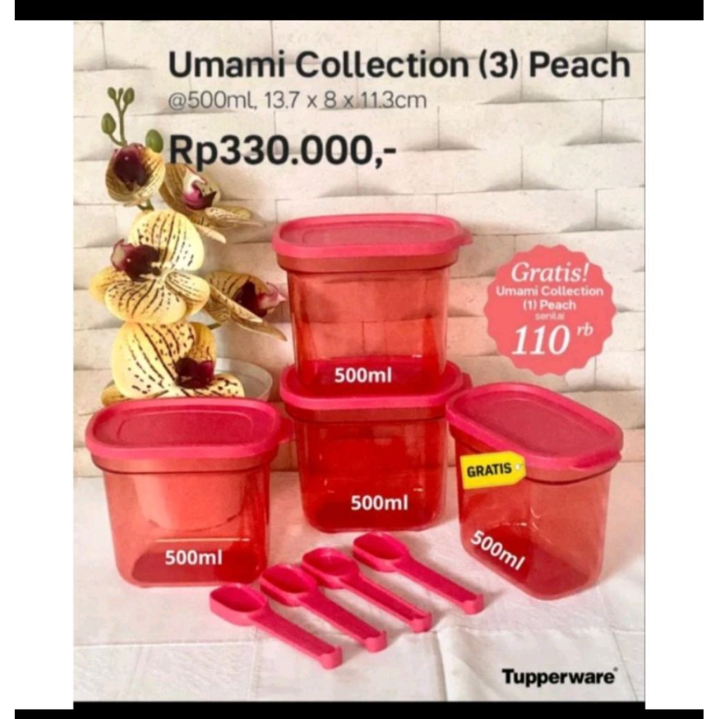 Umami collection Tupperware