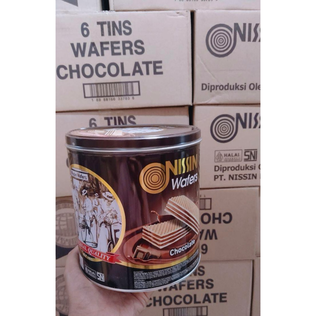 Nissin Wafer Kaleng