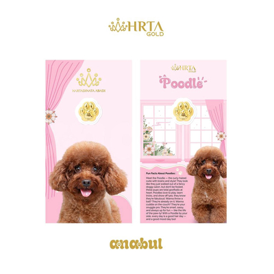 Logam Mulia Anabul, Poodle Dog, EMASKU 0,2 Gram