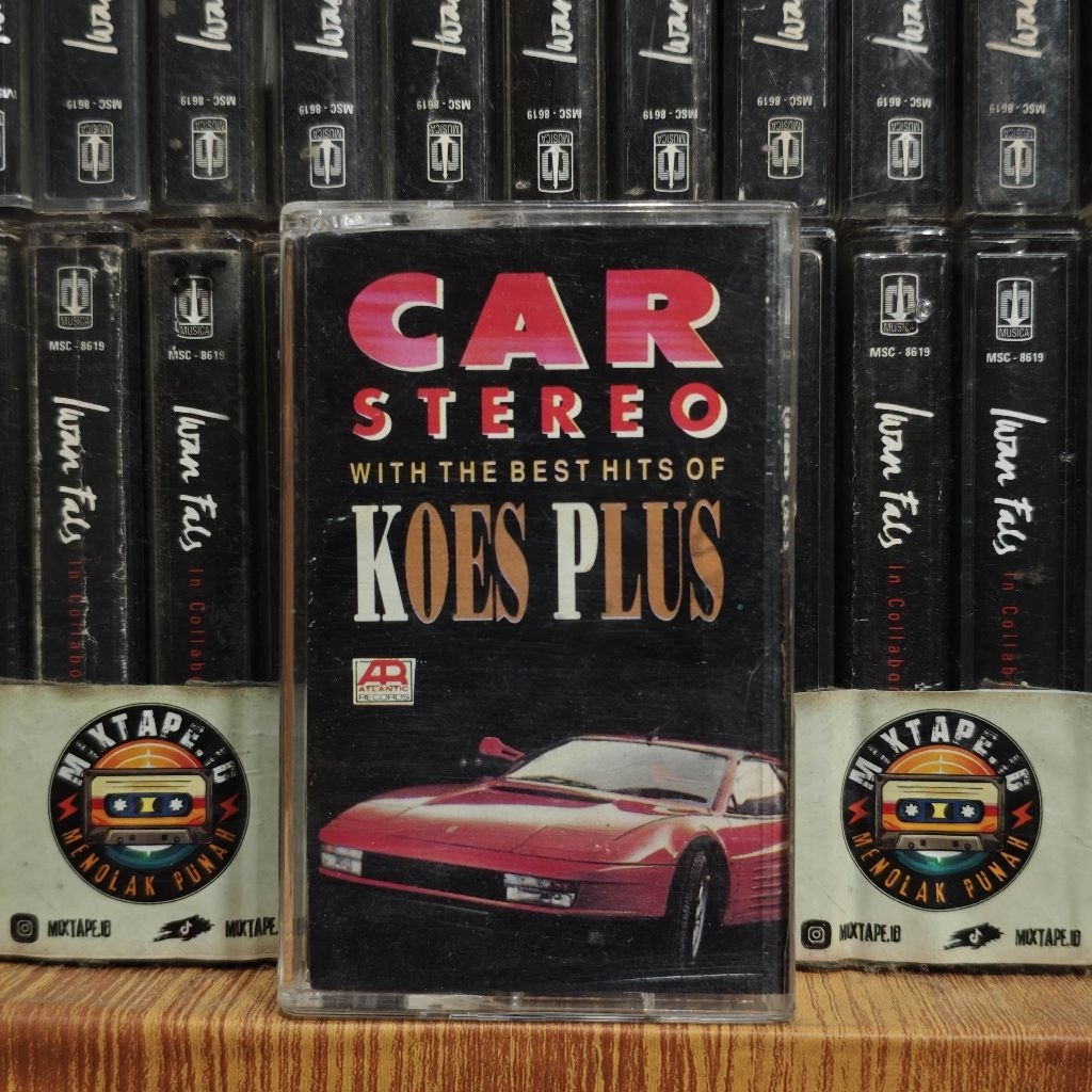 Kaset - Koes Plus - Car Stereo With The Best Hits Koes Plus - Kaset Pita - Radio Tape - Radio - Pemu