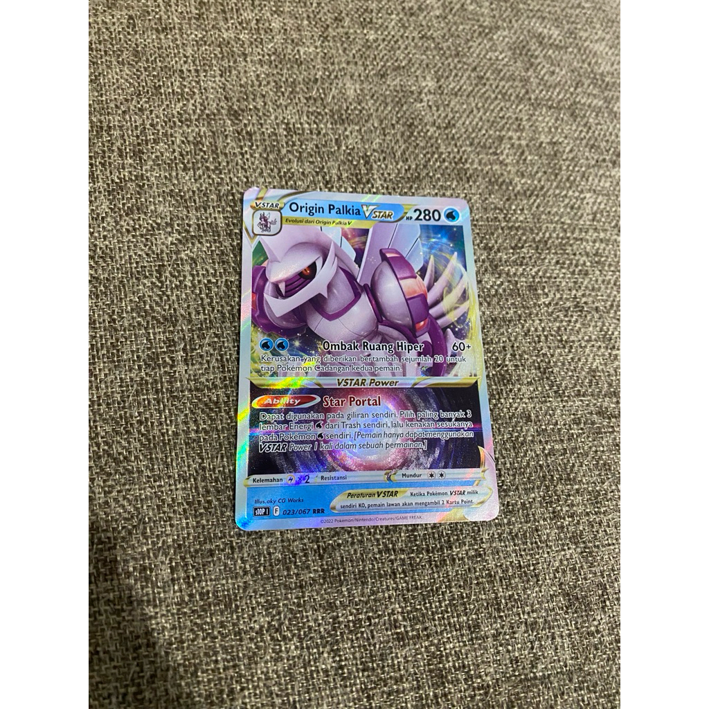 Kartu Pokemon - Origin Palkia ( Indonesia Version )