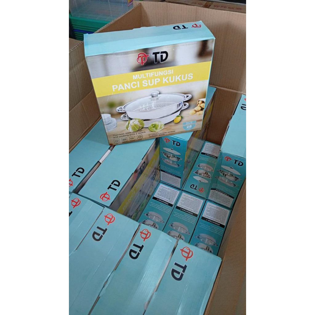 Panci Sup Kukusan TD Serbaguna