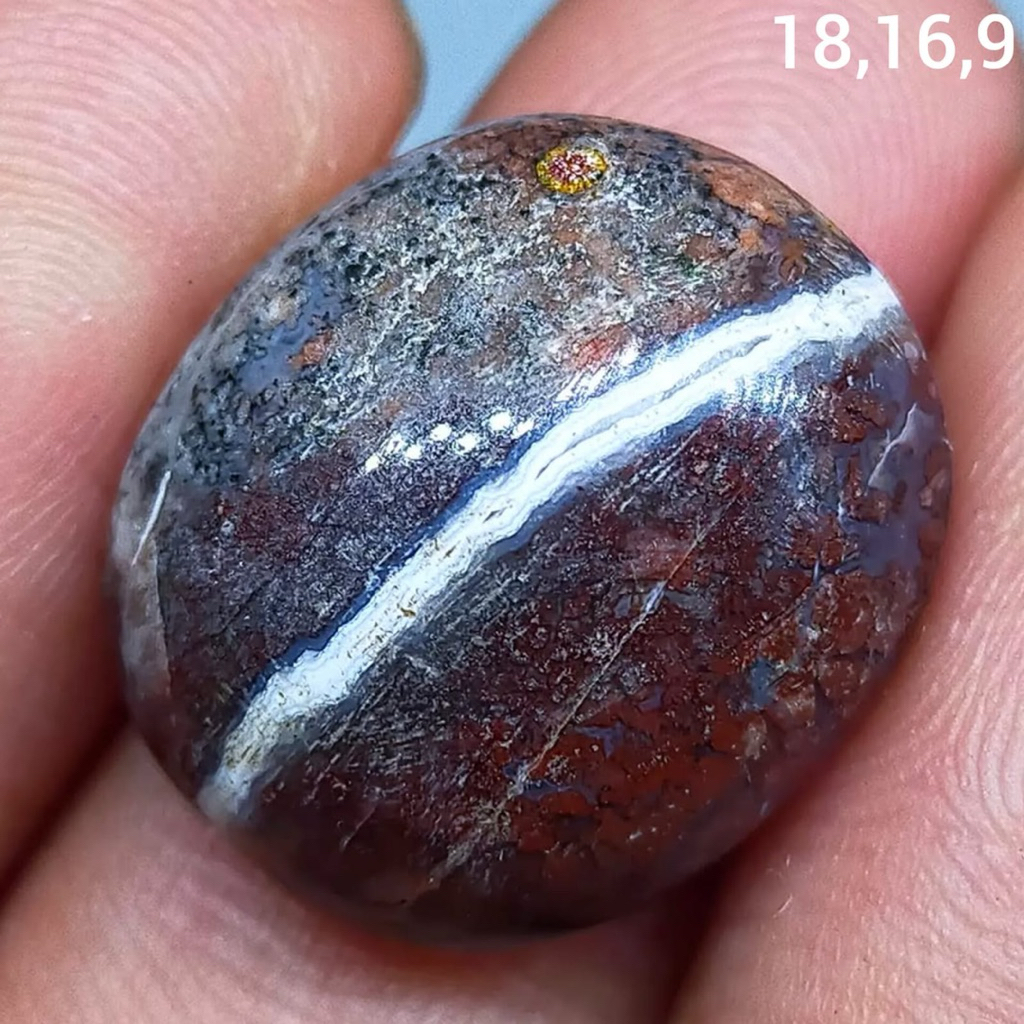 batu akik asli kendit ati ayam antik top hq natural (asli alam)