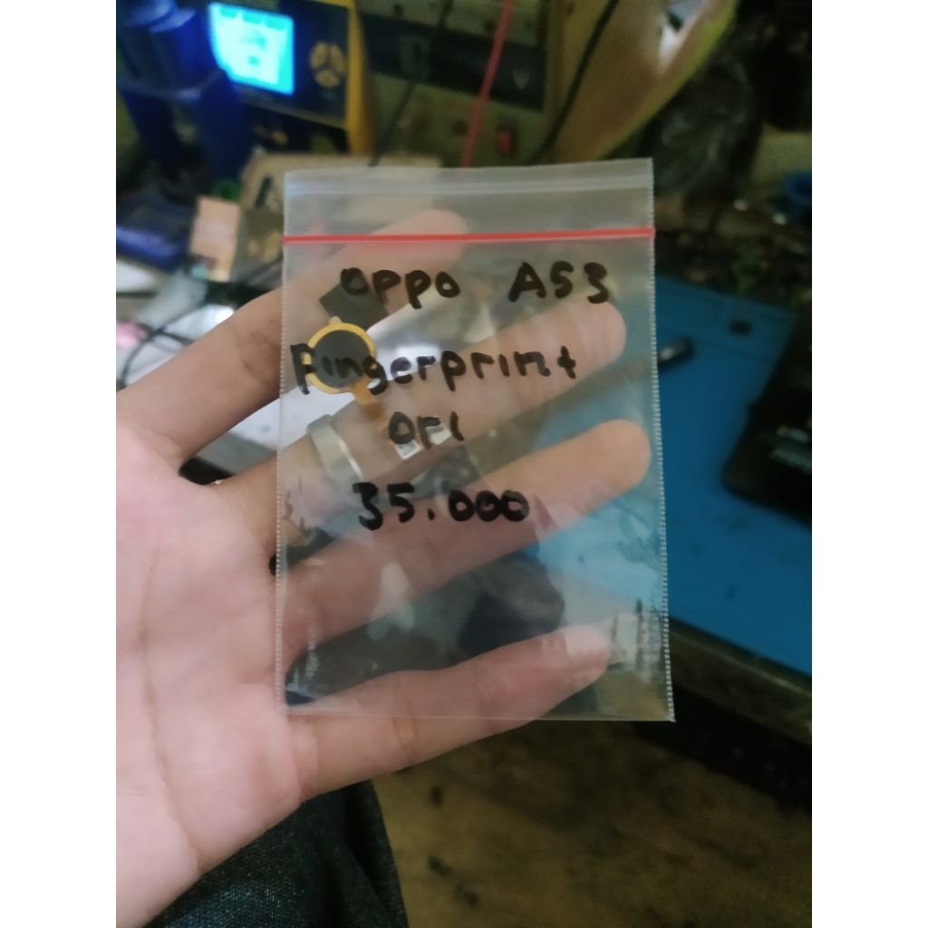 Fingerprint Oppo A5s Original Cabutan Second