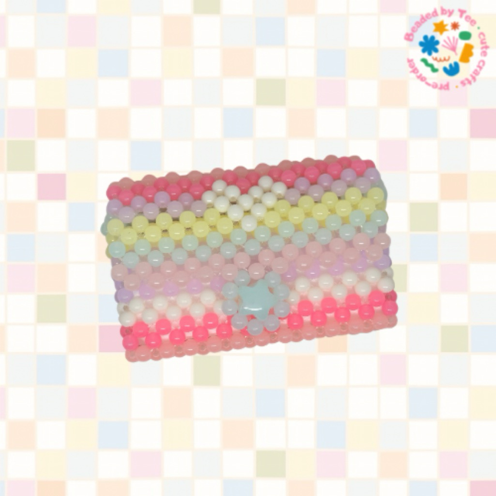 Card Holder / Card Wallet / Dompet Beads / Dompet Wanita / Dompet Mote / Dompet Manik-manik / Beaded