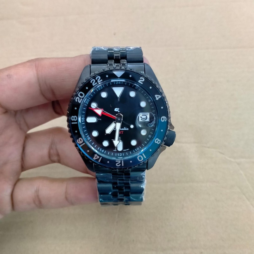 The Luxe Watch61 Jam Tangan Mewah Pria Seiko 5 Sports SKX GMT Automatic Men Watch