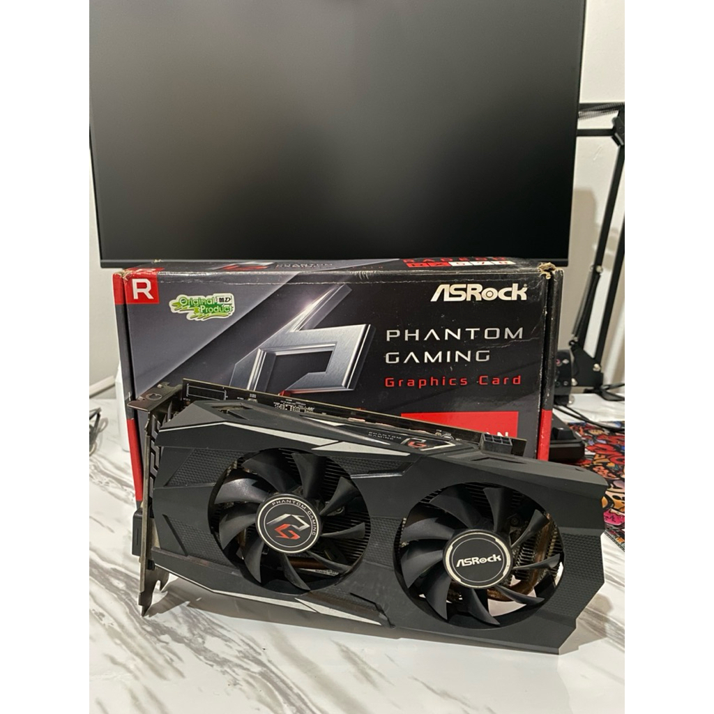 VGA ASROCK RX 570 4GB GDDR5 - Fullset