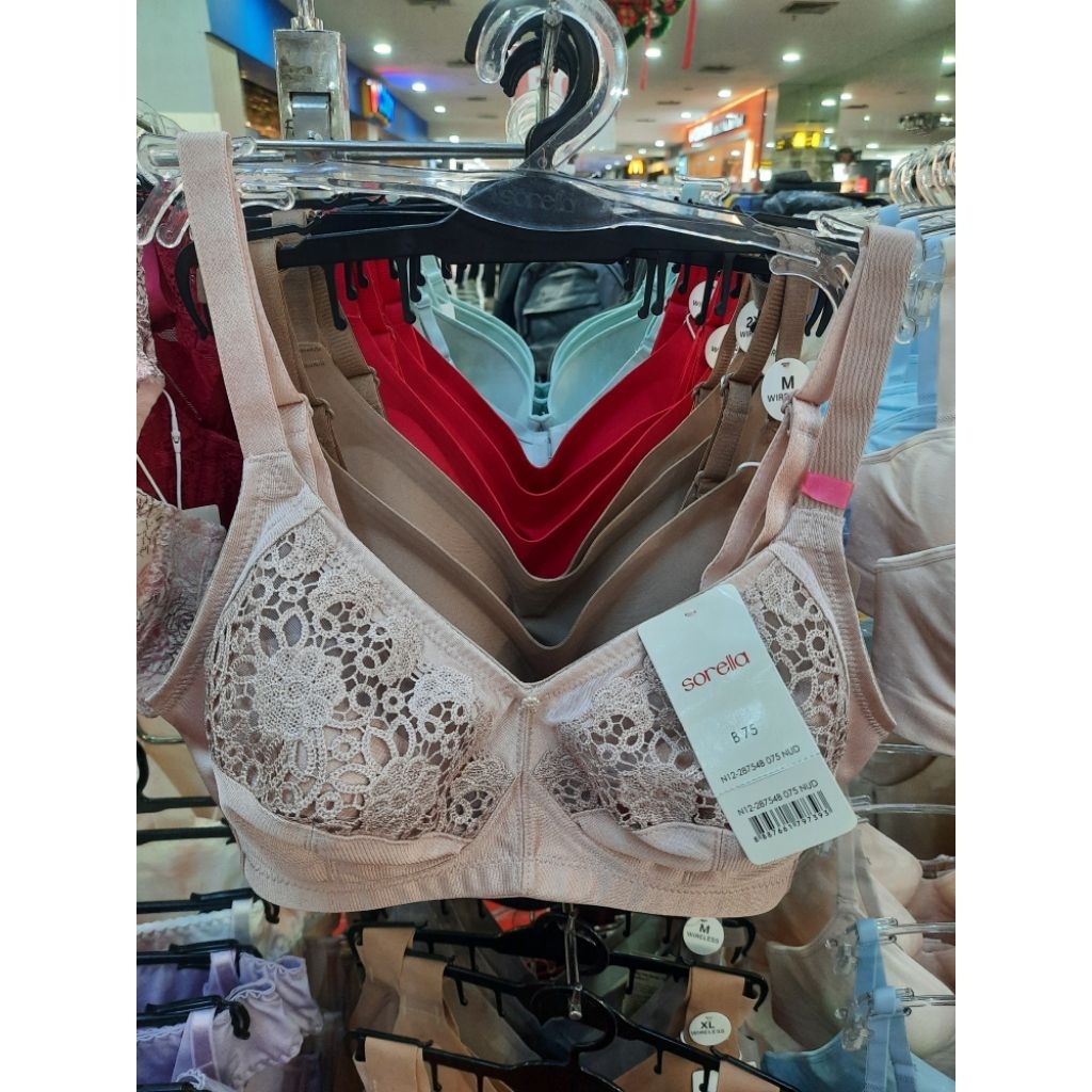 SORELLA BRA TANPA KAWAT, TANPA BUSA N12-28754